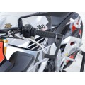R&G Racing Moulded Lever Guard for Triumph Daytona 675 '06-'19, Ducati Desert Sled '18-'22, Suzuki V-Strom 1050 (XT) '14-'22